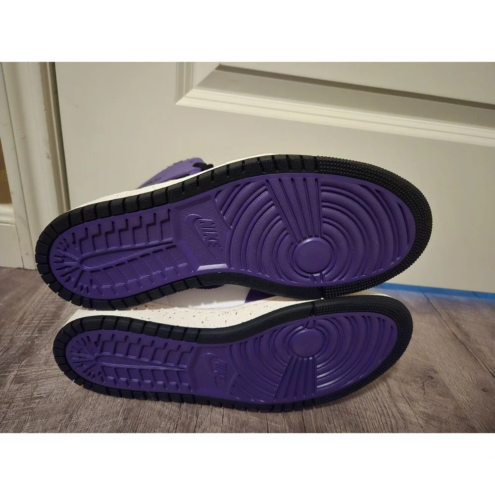 Nike Air Jordan 1‎ Zoom Air Crater Purple Men AJ1 SIZE 11 - Picture 8 of 10